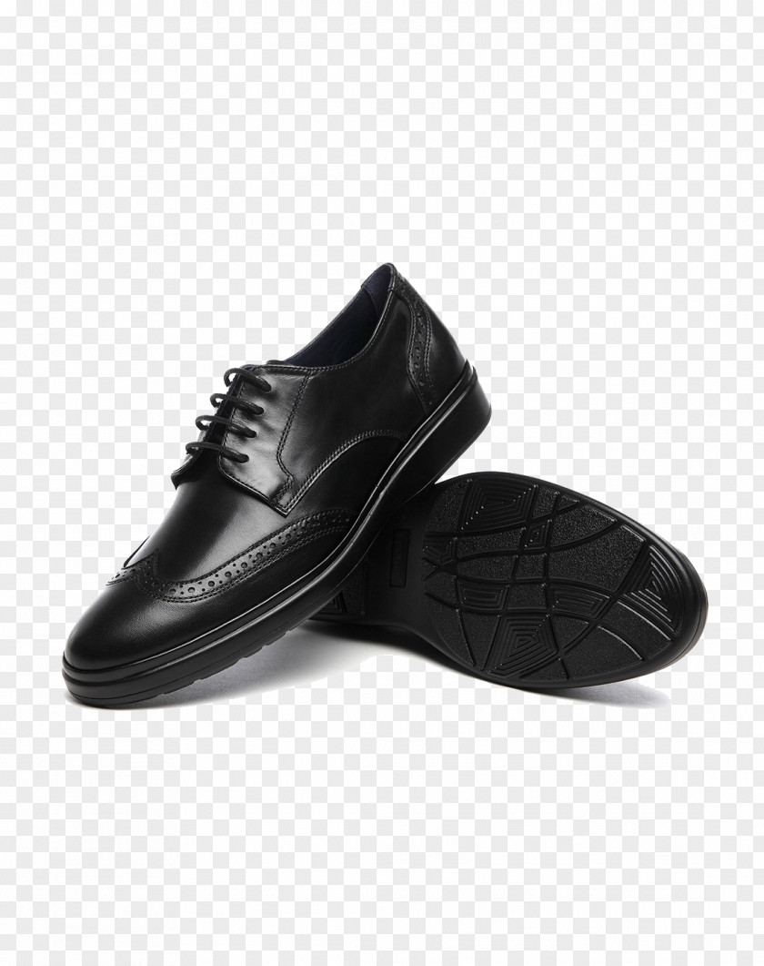 Carved Retro Fashion Tide Shoes Shoe Leather Casual PNG