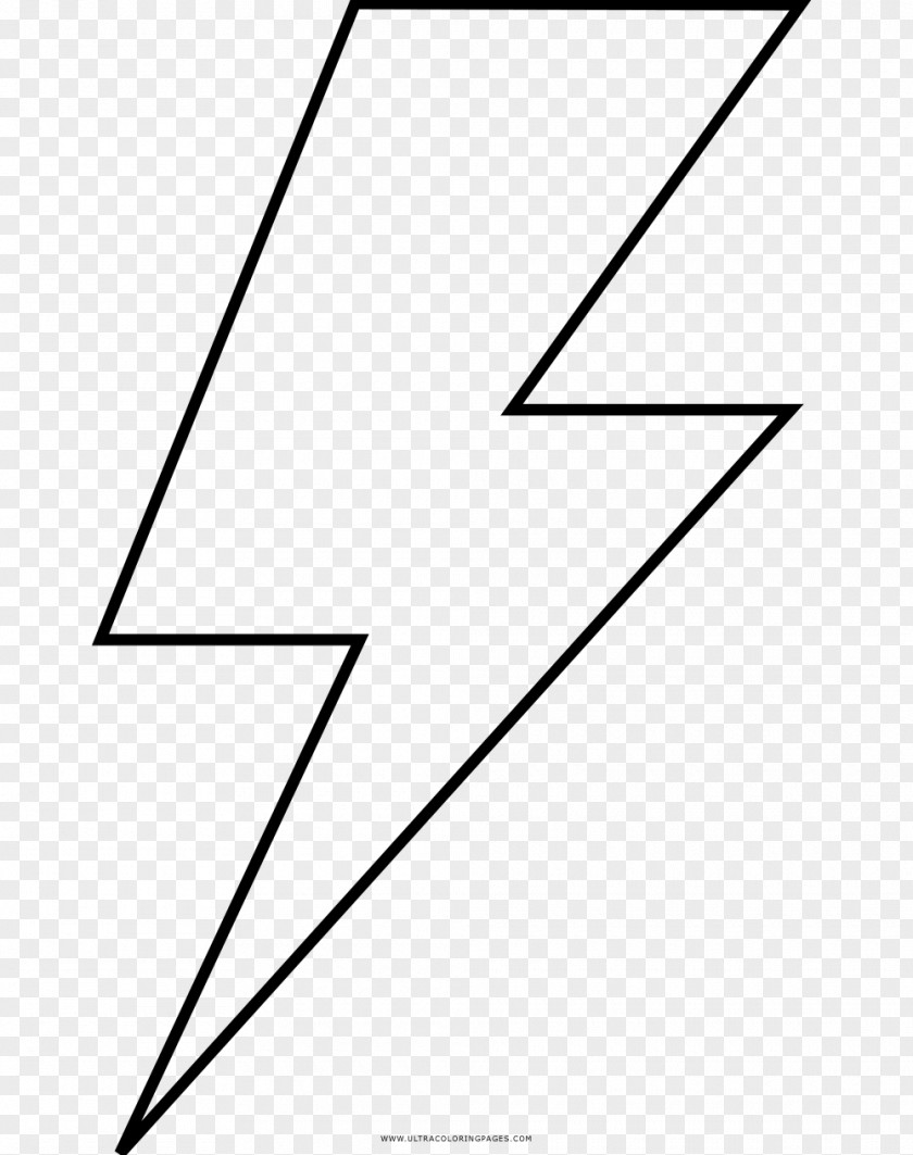 Lightning Coloring Book Drawing Line Art PNG