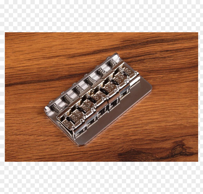 Antique Bridge Stainless Steel Electric Guitar Metal Nickel PNG