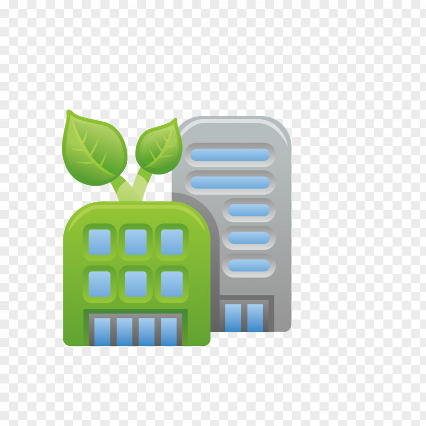 Green Building PNG