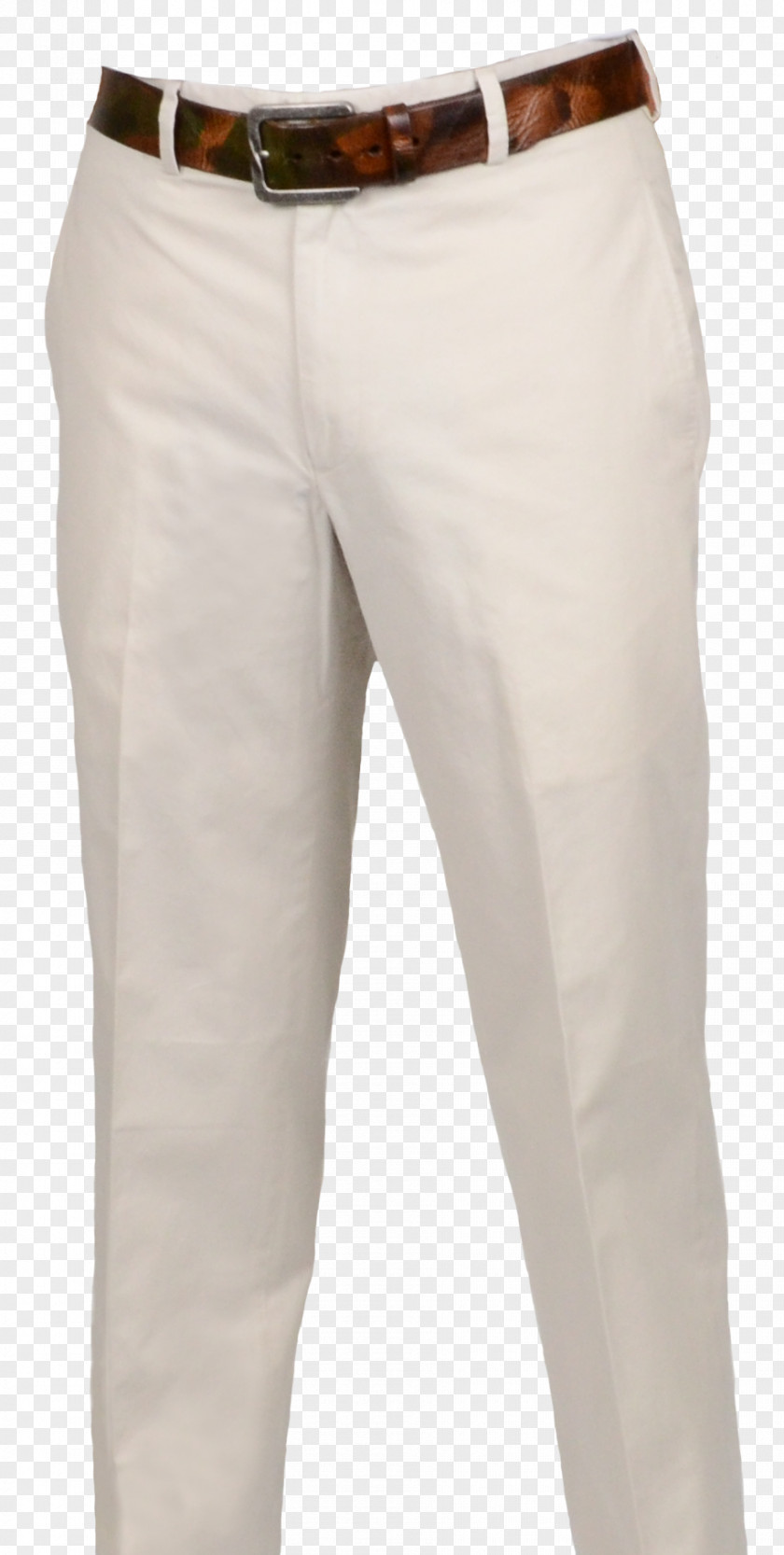 Khaki Lines Pants Waist PNG