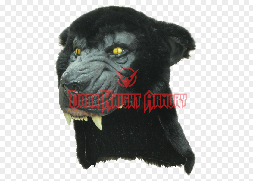 Mask Panther Halloween Costume Party PNG