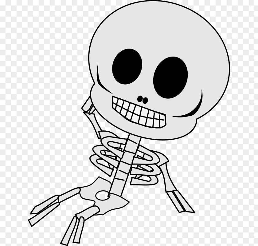 Skeleton Human Clip Art PNG