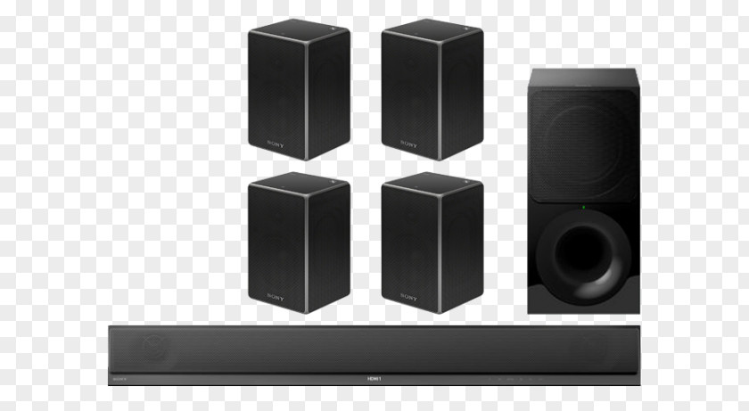 Sony Blu-ray Disc HT-CT800 Home Theater Systems SRS-ZR5 Soundbar PNG