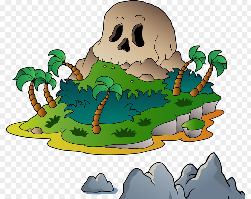 Strange Forest Piracy Animation Clip Art PNG