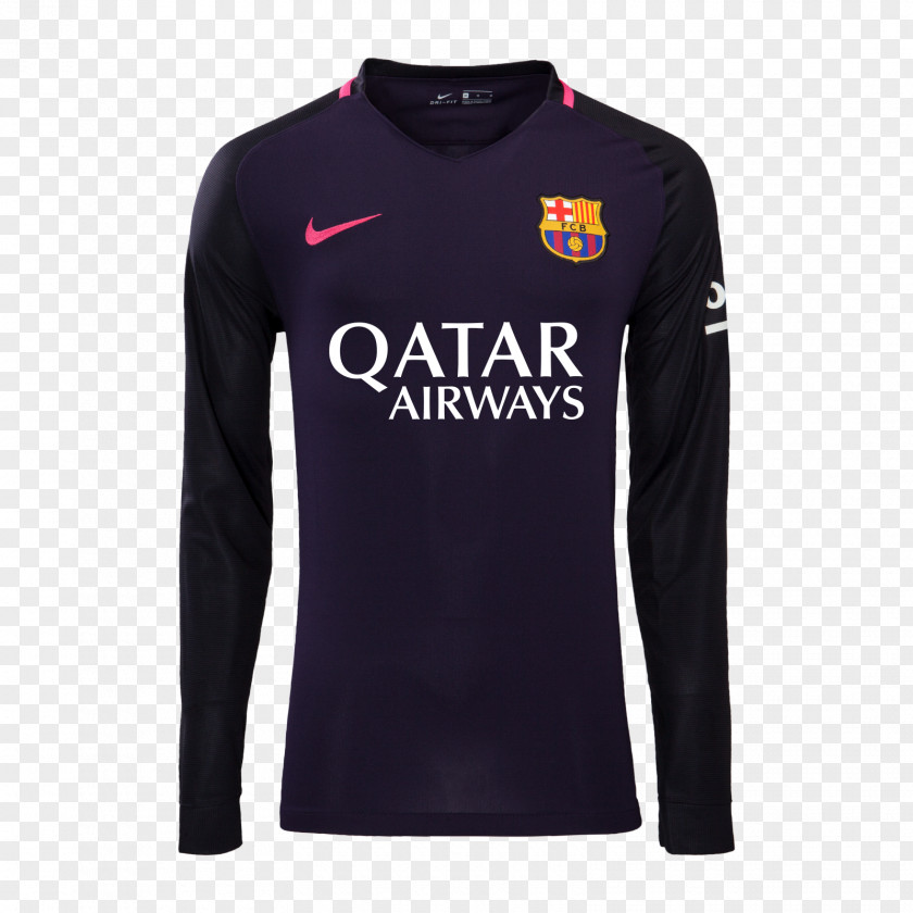 T-shirt Jersey FC Barcelona Sleeve Historia Del Uniforme Fútbol Club PNG