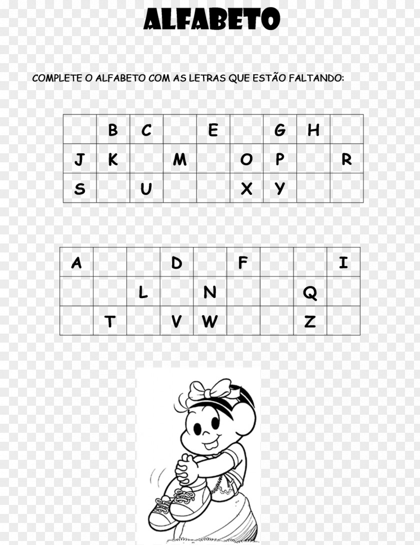 Turma Da Mônica Cefapro Alphabet Monica's Gang Literacy PNG