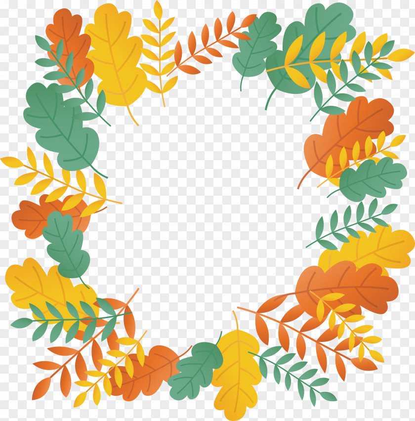 Autumn Tree Head Box Clip Art PNG