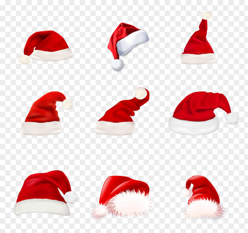 Christmas Hats Santa Claus PNG