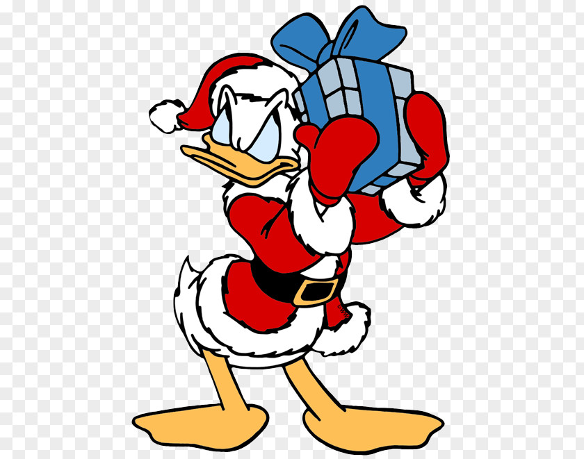 Duck Christmas Cliparts Donald Daisy Minnie Mouse Mickey Goofy PNG