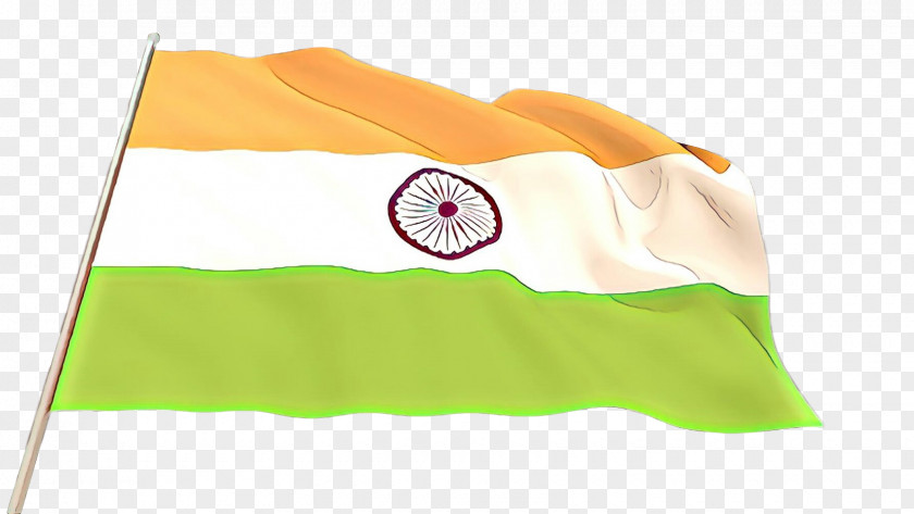 Linens Orange India Independence Day Background Green PNG