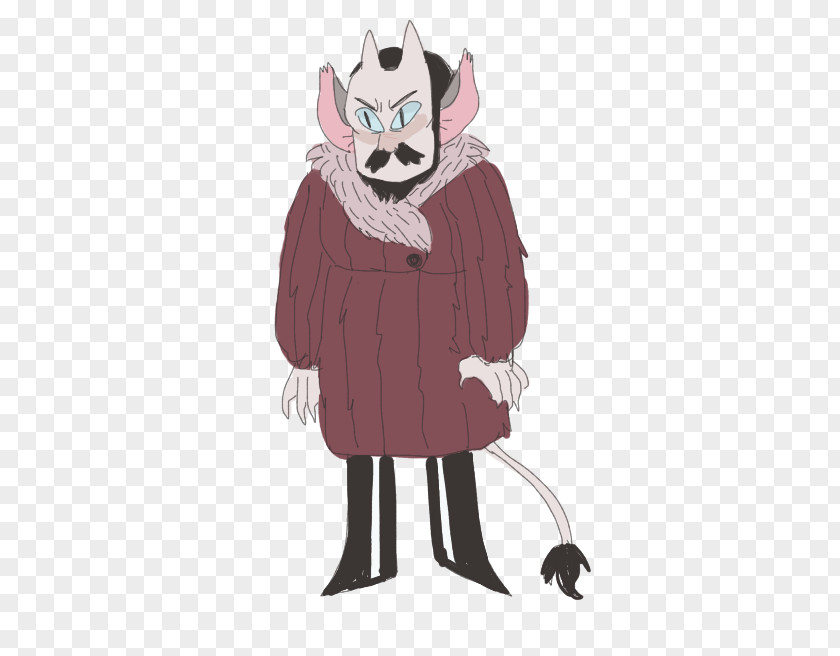 Peppermint Butler Mammal Costume Design Cartoon Mascot PNG