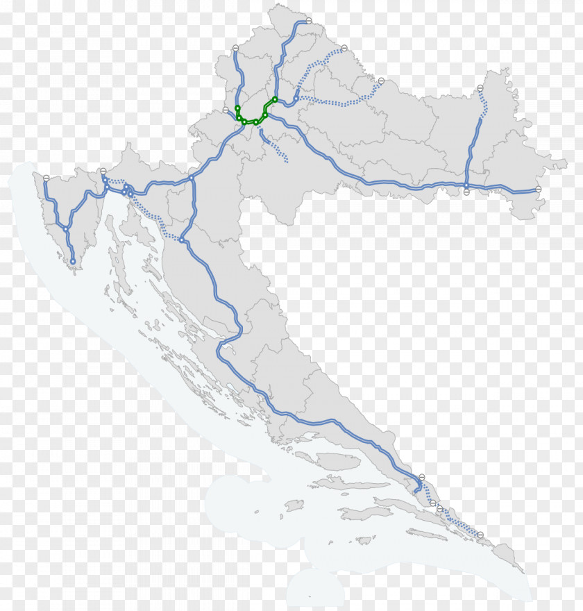 Road A10 A2 Zagreb Bypass A4 PNG