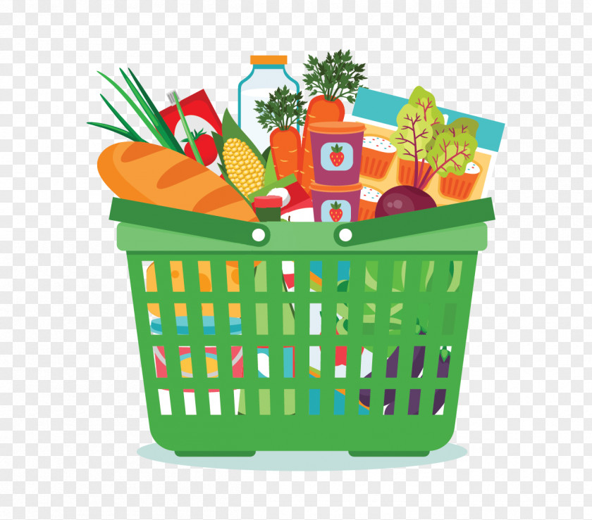 Shopping Cart Clip Art Vector Graphics Food Basket PNG