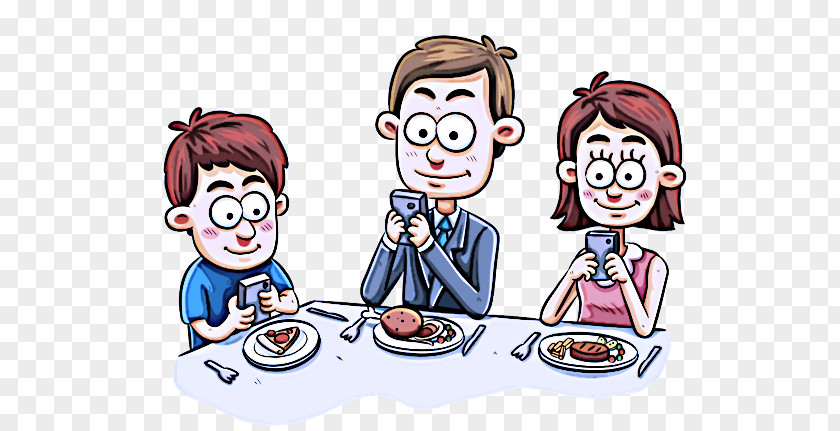 Cartoon Meal Junk Food Sharing PNG