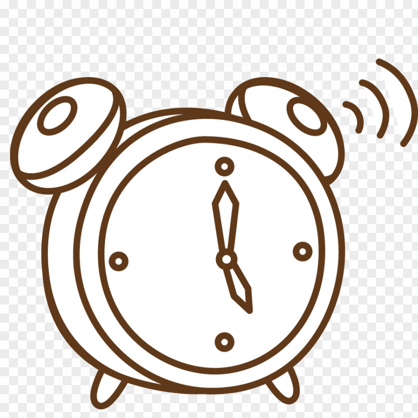 Hand Drawn Vector Alarm Clock Harcerstvxed Clip Art PNG