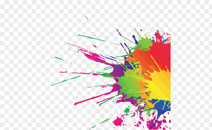 Paint Watercolor Painting The Color Run PNG