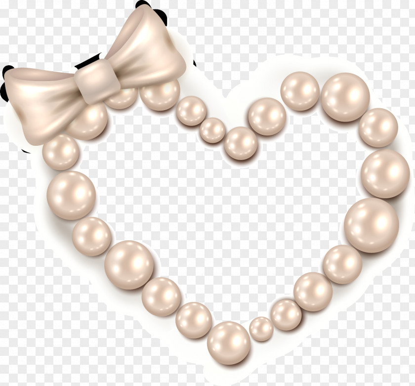 Pearl Bow Love PNG