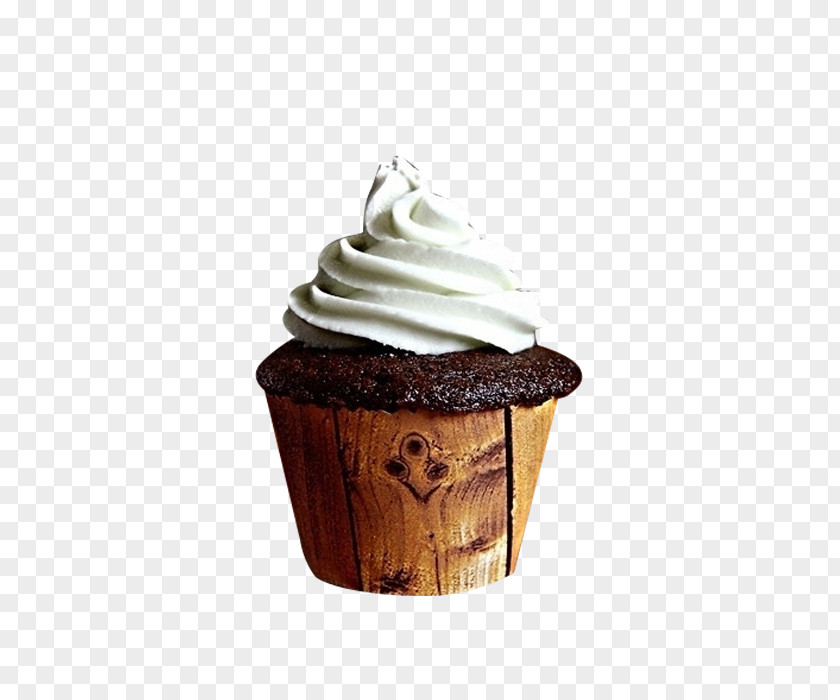 Chocolate Cream Small Cake Material Scrumptious Cupcakes Frosting & Icing PNG