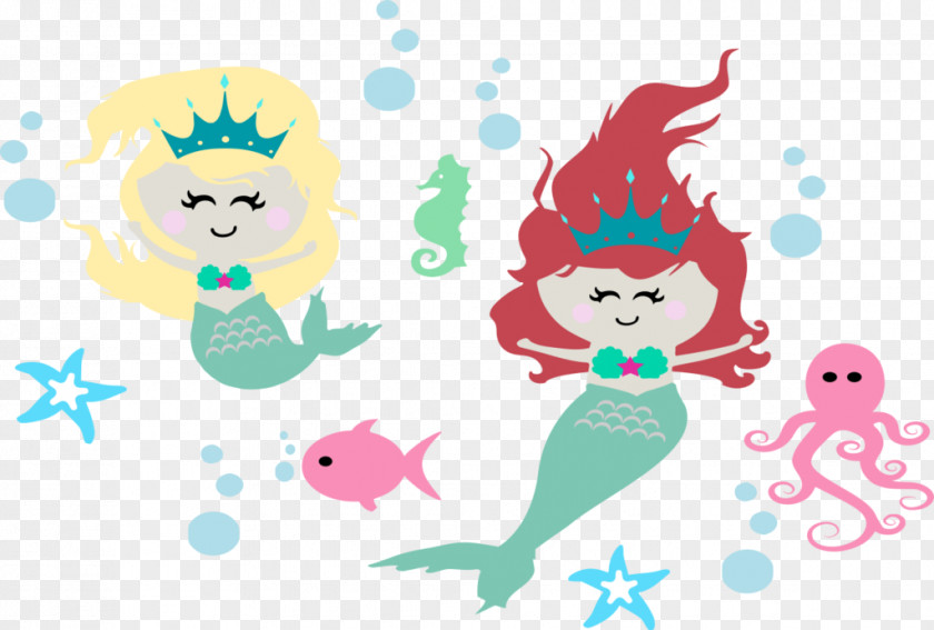 Mermaid Silhuette PNG