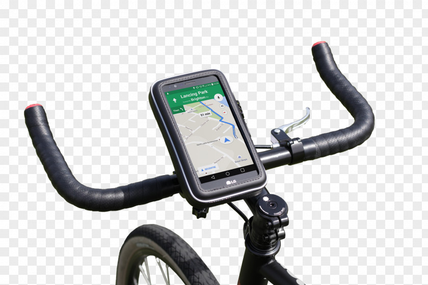 Mount Bike Bicycle Handlebars Samsung Galaxy S7 GPS Navigation Systems Smartphone PNG