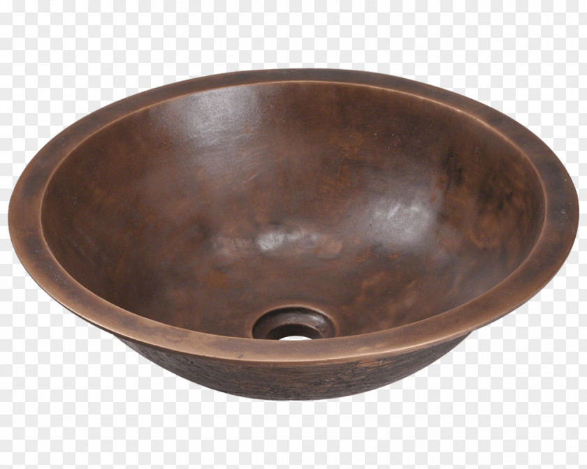 Sink Copper Bathroom Bronze Bowl PNG