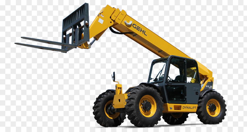 Telescopic Handler Caterpillar Inc. Forklift Loader Heavy Machinery PNG