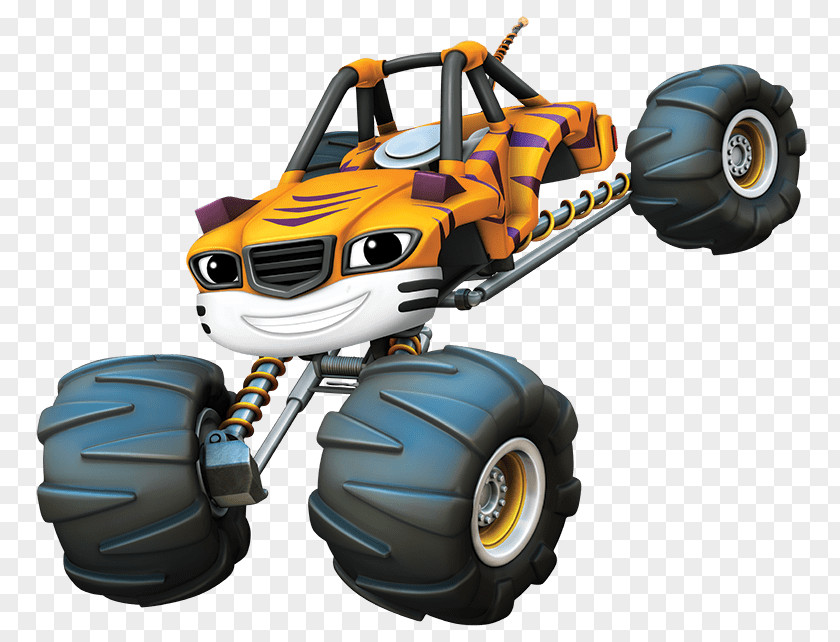 Blaze And The Monster Machines Stripes PNG and the Stripes, orange, black, white monster truck illustration clipart PNG