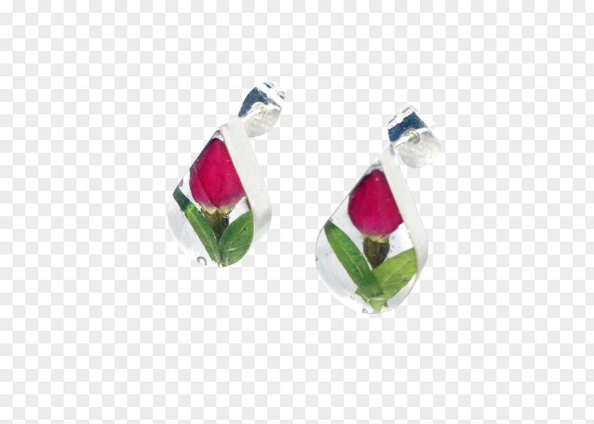 Jewellery Earring Sterling Silver Rose PNG