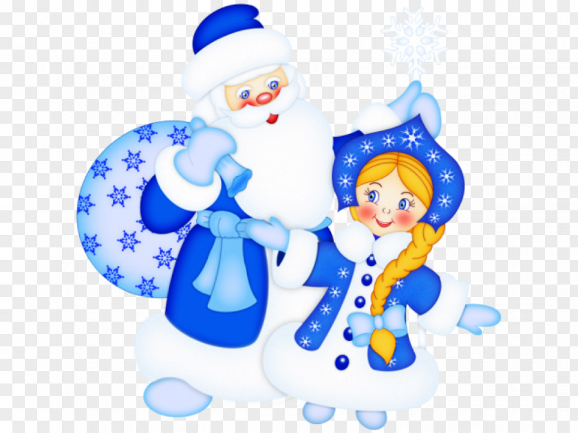 Snowman Snegurochka Ded Moroz Grandfather Ziuzia New Year PNG