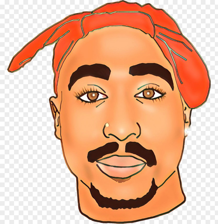Tupac Shakur Thug Theory Nose Illustration Cheek PNG