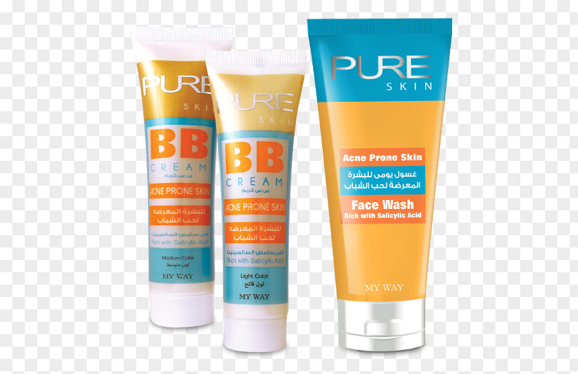 Acne Skin Cream Lotion Sunscreen Care PNG