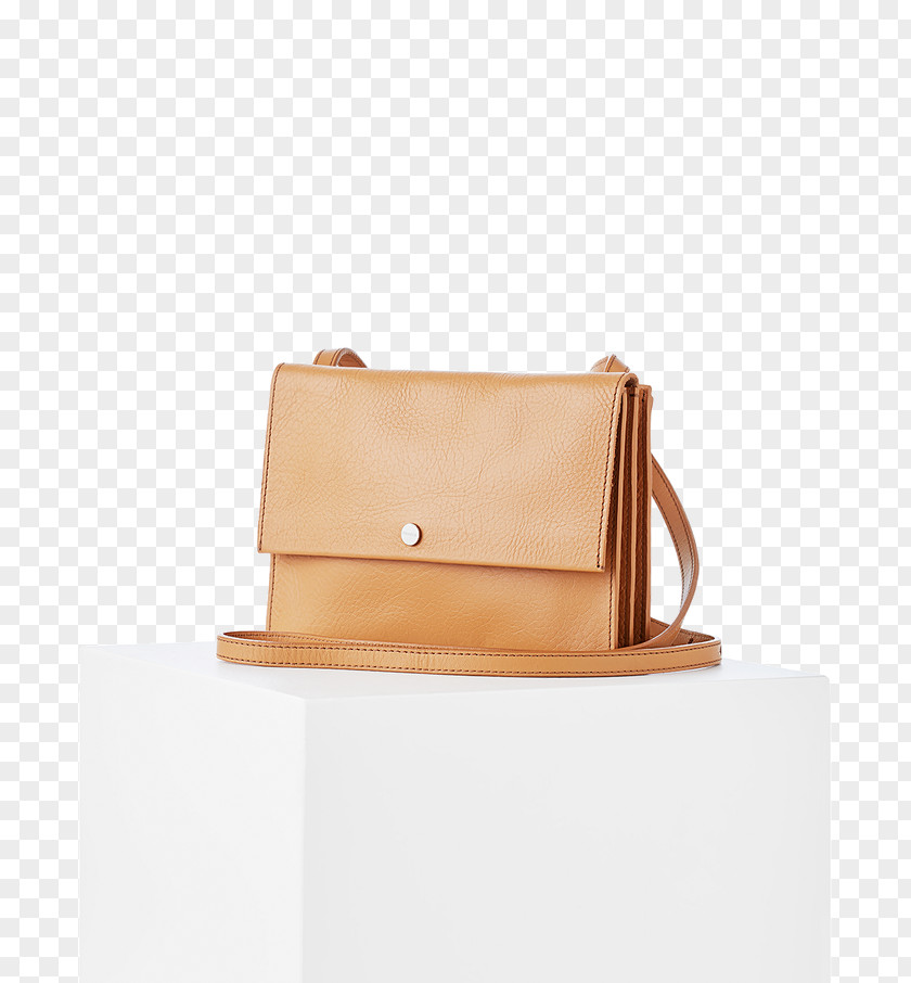 Design Handbag Brown Caramel Color Leather PNG