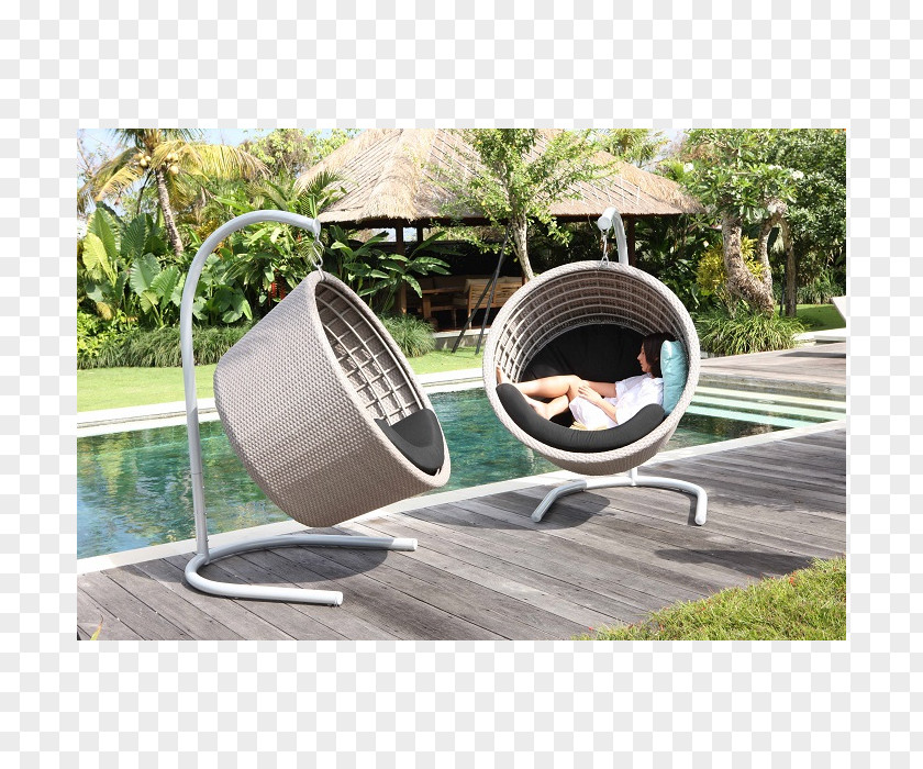 Egg Garden Furniture Chair Wicker PNG