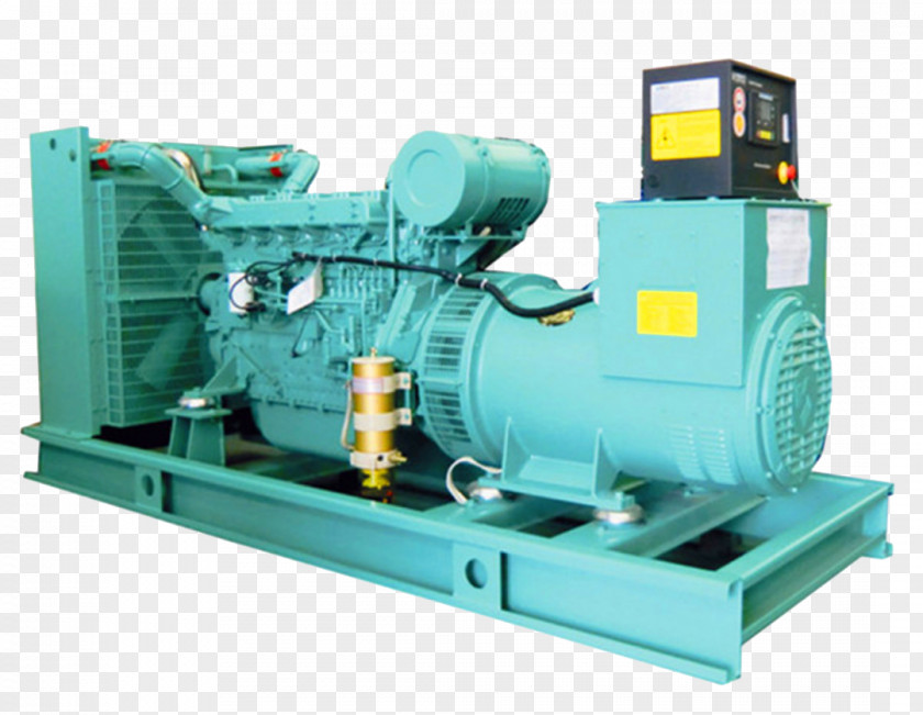 Engine Electric Generator Diesel Engine-generator Electricity Alternator PNG