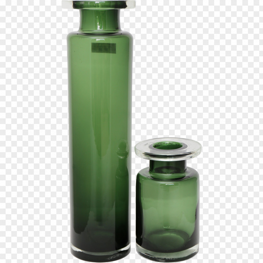 Jade Vase Glass Bottle Cylinder Perfume PNG