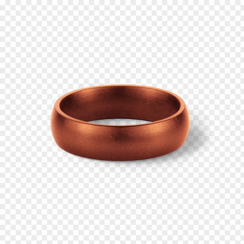 Realistic Copper Alphabet Wedding Ring Metal QALO PNG