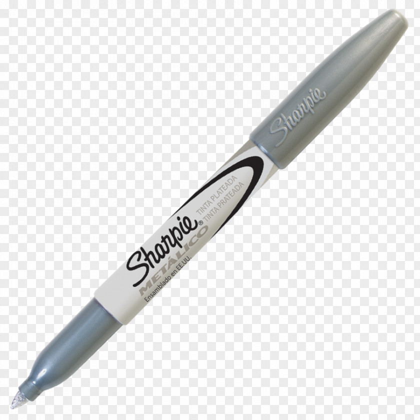 Sharpie Marker Pen Permanent Office Supplies Metal PNG
