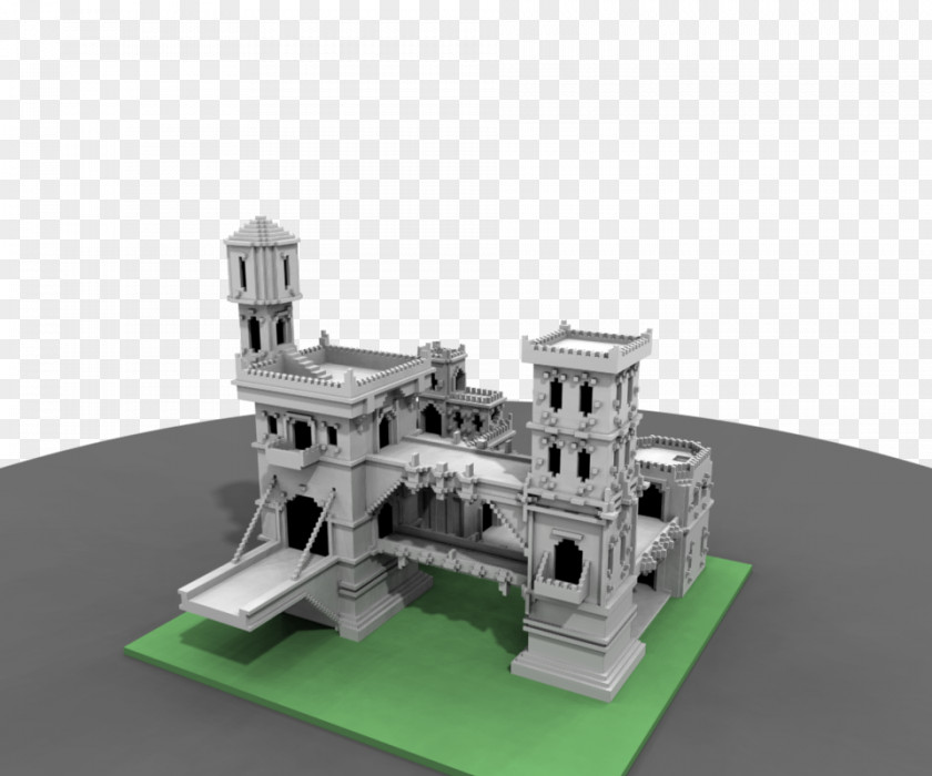 3d Castle Scale Models PNG