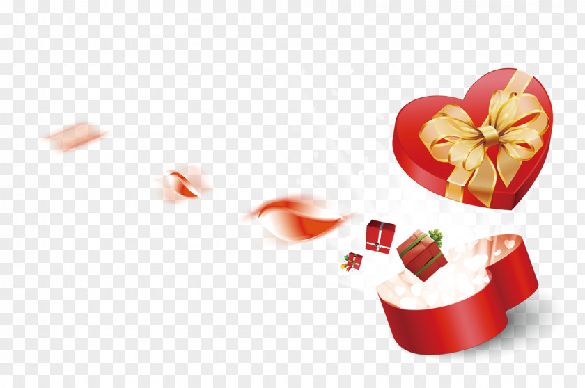 Cool Red Gift Box PNG