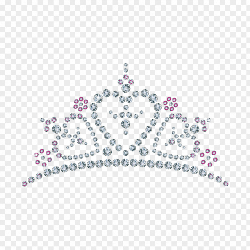 Diamond Crown Pattern PNG