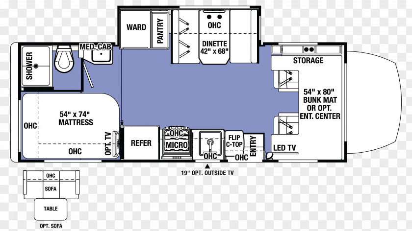 Forest River Floor Plan Campervans Mercedes-Benz C-Class PNG