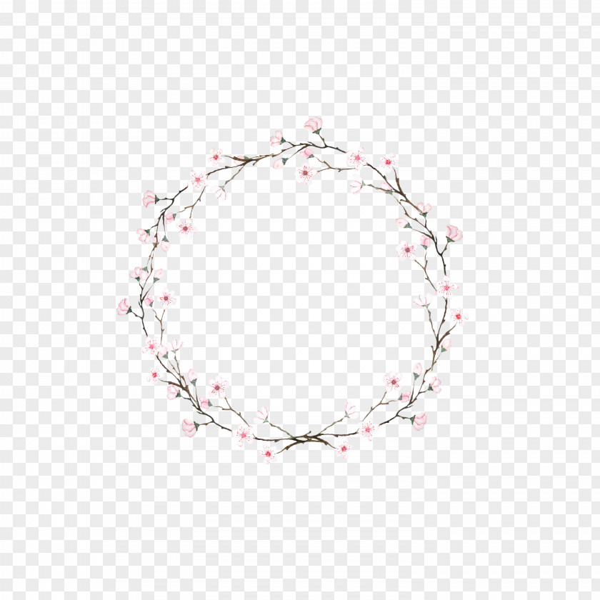 Metal Jewellery Pink Circle PNG