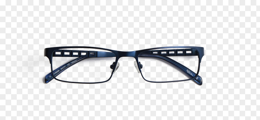 Optics Glasses Goggles Color Blue Black PNG