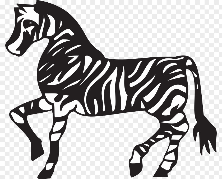 Zebra Horse Clip Art PNG