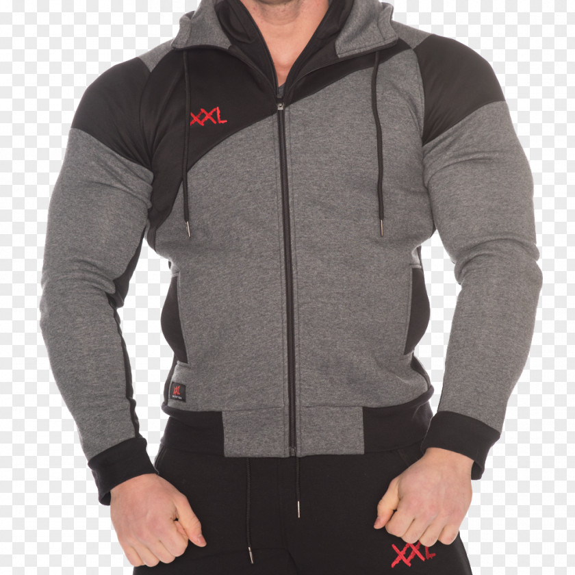 Zipper Hoodie Jacket Tracksuit Outerwear PNG