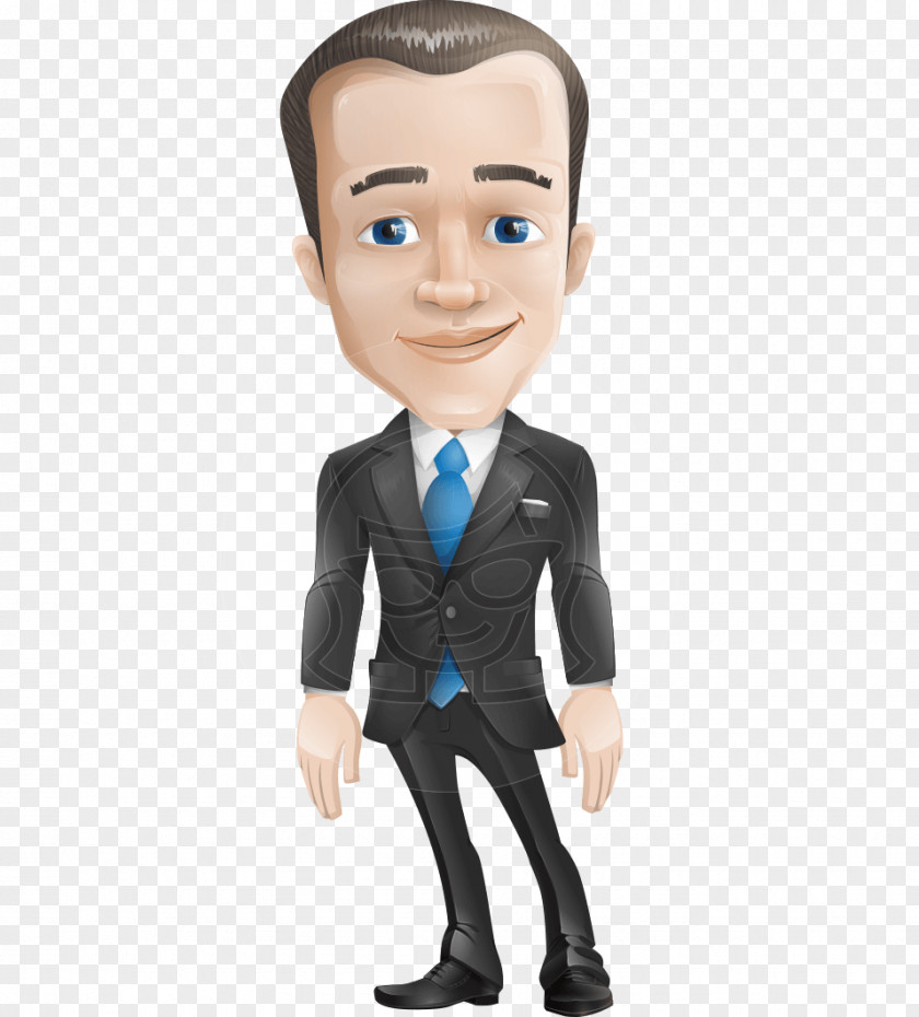 Businessman Cartoon Animation Businessperson Character PNG