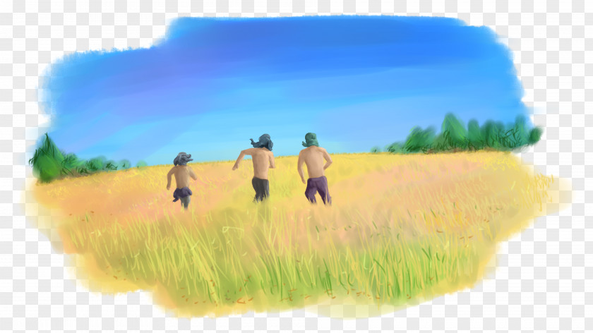 Ecoregion Illustration Desktop Wallpaper Grassland Happiness PNG