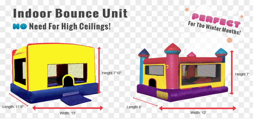 House Inflatable Bouncers Renting Castle PNG