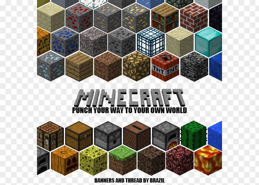 Minecraft Material Pattern PNG